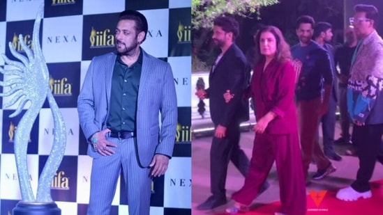 Salman Khan, Farah Khan, Karan Johar, and Varun Dhawan among others attended an Abu Dhabi event.