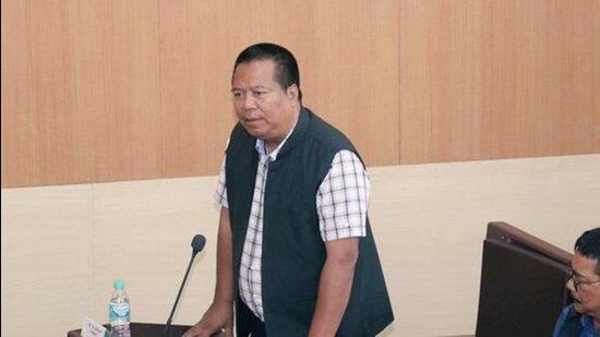 LoP Laikaw moved no confidence motion ion Nobv 25 (Photo: Twitter/@delsonnotlia) LoP Laikaw moved no confidence motion ion Nobv 25 (Photo: Twitter/@delsonnotlia)