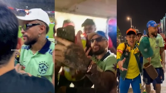 FIFA World Cup 2022: Neymar's doppelganger signing autographs and taking selfies. (Instagram/@sosiadoney)