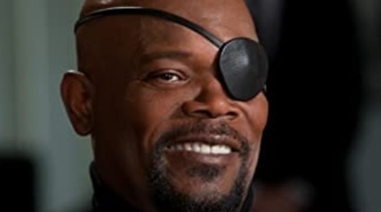 Samuel L. Jackson stars as Nick Fury in the Marvel Cinematic Universe.