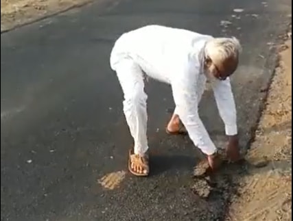 The man's identity could not be ascertained, however he requested that concerned authorities take action. (@HateDetectors/Twitter) The man's identity could not be ascertained, however he requested that concerned authorities take action. (@HateDetectors/Twitter)