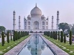 A view of the 17 century monument Taj Mahal. (HT file) A view of the 17 century monument Taj Mahal. (HT file)