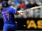 India's Rishabh Pant is bowled by New Zealand's Lokie Ferguson (AP) India's Rishabh Pant is bowled by New Zealand's Lokie Ferguson (AP)