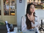 Park was reportedly harassed by a man on a Mumbai street while she was live streaming.(PTI) Park was reportedly harassed by a man on a Mumbai street while she was live streaming.(PTI)
