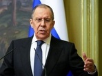 Russian foreign minister Sergei Lavrov.