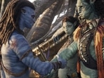 A still from Avatar; The Way of Water.