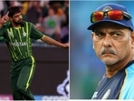Haris Rauf; Ravi Shastri Haris Rauf; Ravi Shastri