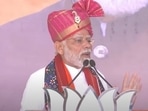 PM Modi referred to Mallikarjun Kharge's 'Raavan' comment and said Congress never believed in Ram. 
