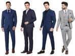 Three piece suit for men is a wardrobe essential.