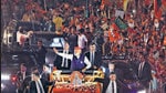 PM Narendra Modi at a rally in Ahmedabad on Thursday. (PTI) PM Narendra Modi at a rally in Ahmedabad on Thursday. (PTI)