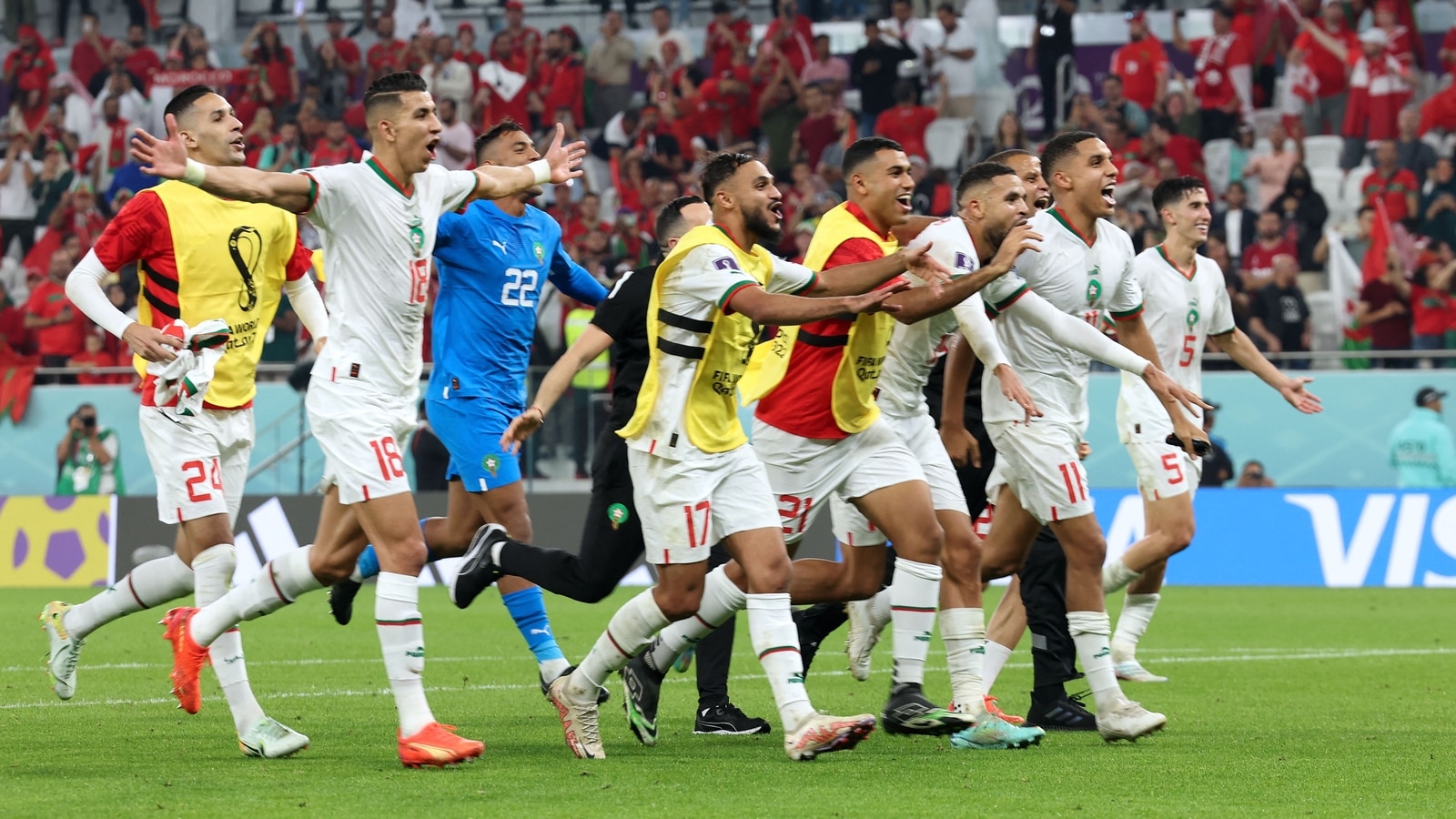 Morocco top World Cup group after Ziyech and En-Nesyri see off Canada, World Cup 2022