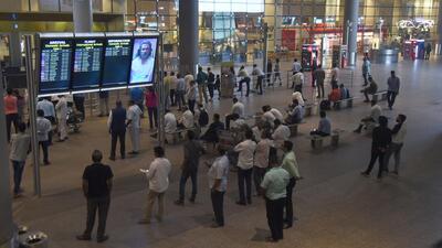 Departures of several flights from Mumbai international airport were adversely affected – evidenced by pictures of long queues and proliferation of people at check-in desks circulated on social media at the time – when the optic fibre cable connecting the airport’s systems was cut off due to ongoing the infra work near the airport. The service provider is Tata Tele Services Limited. (Vijay Bate/HT Photo) Departures of several flights from Mumbai international airport were adversely affected – evidenced by pictures of long queues and proliferation of people at check-in desks circulated on social media at the time – when the optic fibre cable connecting the airport’s systems was cut off due to ongoing the infra work near the airport. The service provider is Tata Tele Services Limited. (Vijay Bate/HT Photo)