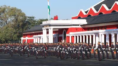 Passing out parade at IMA Dehradun (HT Photo)