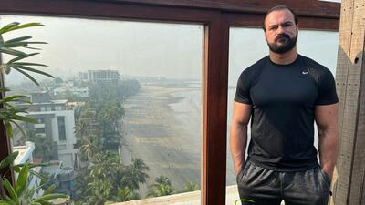 Drew McIntyre recently came to India for a short visit Drew McIntyre recently came to India for a short visit
