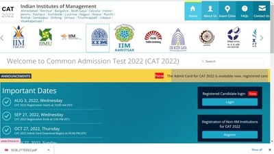 IIM CAT 2022 Answer Key released at iimcat.ac.in, download link here (iimcat.ac.in) IIM CAT 2022 Answer Key released at iimcat.ac.in, download link here (iimcat.ac.in)