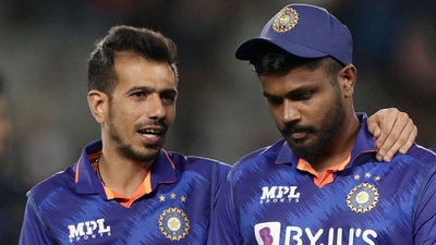 Yuzvendra Chahal consoles Sanju Samson after their defeat during the 1st ODI against New Zealand (AFP) Yuzvendra Chahal consoles Sanju Samson after their defeat during the 1st ODI against New Zealand (AFP)