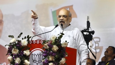 Amit Shah said Modi has provided long-term solutions to many of the state's basic needs problems. (PTI) Amit Shah said Modi has provided long-term solutions to many of the state's basic needs problems. (PTI)
