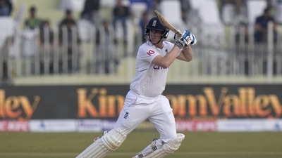 Brook scored England's third fastest Test century of all time. (AP) Brook scored England's third fastest Test century of all time. (AP)