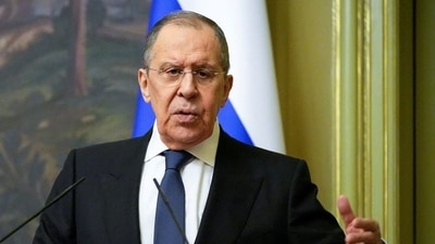 Russian foreign minister Sergei Lavrov. (REUTERS)