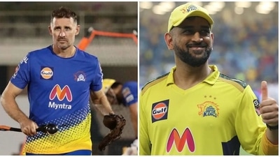Michael Hussey and MS Dhoni Michael Hussey and MS Dhoni
