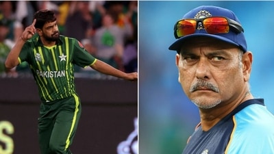 Haris Rauf; Ravi Shastri (AP/File) Haris Rauf; Ravi Shastri (AP/File)