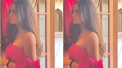 “Felt like a princess in this,” Gabriella captioned her pictures. (Instagram/@gabriellademetriades) “Felt like a princess in this,” Gabriella captioned her pictures. (Instagram/@gabriellademetriades)