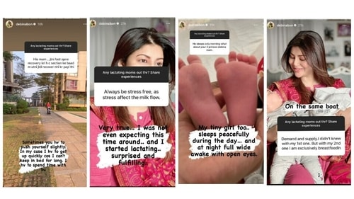 Debina Bonnerjee shares her experiences post delivery of second daughter. Debina Bonnerjee shares her experiences post delivery of second daughter.