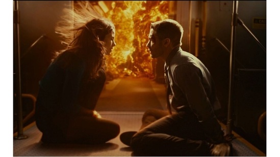 Source Code (2011): In this sci-fi film, a US Army Captain named Colter Stevens (Jake Gyllenhaal) is trying to prevent a train bombing, using an experimental machine called Source Code that allows him to access parallel universes. As the machine helps him enter each new reality, he must try to track down the bomber before his time runs out.(Image Courtesy: Summit Entertainment)