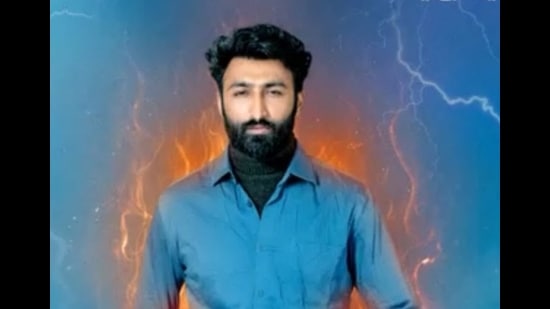 The song, for which Punjabi singer Kuljit Singh Rajeana was booked, was removed from YouTube hours after the case was registered. (HT Photo)