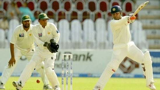 Former Indian skipper Sehwag became India's first ever triple-centurion in Test cricket at Multan(Getty Images)