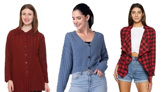 Cardigans for women come in many cuts and fits.
