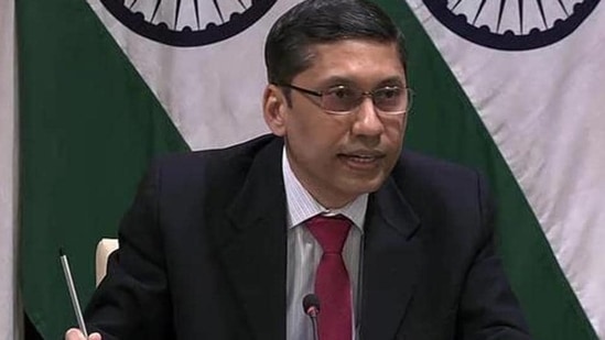 External affairs ministry spokesperson Arindam Bagchi said some of the detained men with families in Doha are being allowed to meet them on a weekly basis. (File Photo/ANI)
