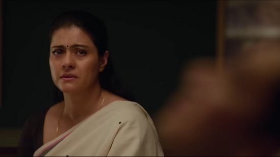 Kajol in a still from Salaam Venky. Kajol in a still from Salaam Venky.