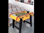 Chef creates massive chocolate foosball.(Instagram/@amauryguichon) Chef creates massive chocolate foosball.(Instagram/@amauryguichon)