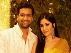 Vicky Kaushal and Katrina Kaif during a recent Diwali celebration. Vicky Kaushal and Katrina Kaif during a recent Diwali celebration.