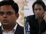 BCCI secretary Jay Shah; PCB chief Ramiz Raja BCCI secretary Jay Shah; PCB chief Ramiz Raja