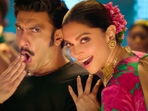 Ranveer Singh and Deepika Padukone in Cirkus. Ranveer Singh and Deepika Padukone in Cirkus.