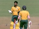 Maharashtra is being led by Ruturaj Gaikwad in the Vijay Hazare Trophy final against Saurashtra(Twitter) Maharashtra is being led by Ruturaj Gaikwad in the Vijay Hazare Trophy final against Saurashtra(Twitter)