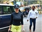 Malaika Arora sets new athleisure goals in black top, neon green shorts Malaika Arora sets new athleisure goals in black top, neon green shorts