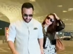 Saif Ali Khan and Kareena Kapoor at Mumbai airport (Yogen Shah) Saif Ali Khan and Kareena Kapoor at Mumbai airport (Yogen Shah)