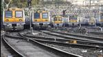 Mumbai... 02 May 2012.... News... Trains on all the tracks are halted due to the technical problem between Churchgate and Marine Lines station causing half an hour delay for local trains on Western Railway in the evening on Wednesday... HT photo by Mahendra Parikh (Hindustan Times) Mumbai... 02 May 2012.... News... Trains on all the tracks are halted due to the technical problem between Churchgate and Marine Lines station causing half an hour delay for local trains on Western Railway in the evening on Wednesday... HT photo by Mahendra Parikh (Hindustan Times)