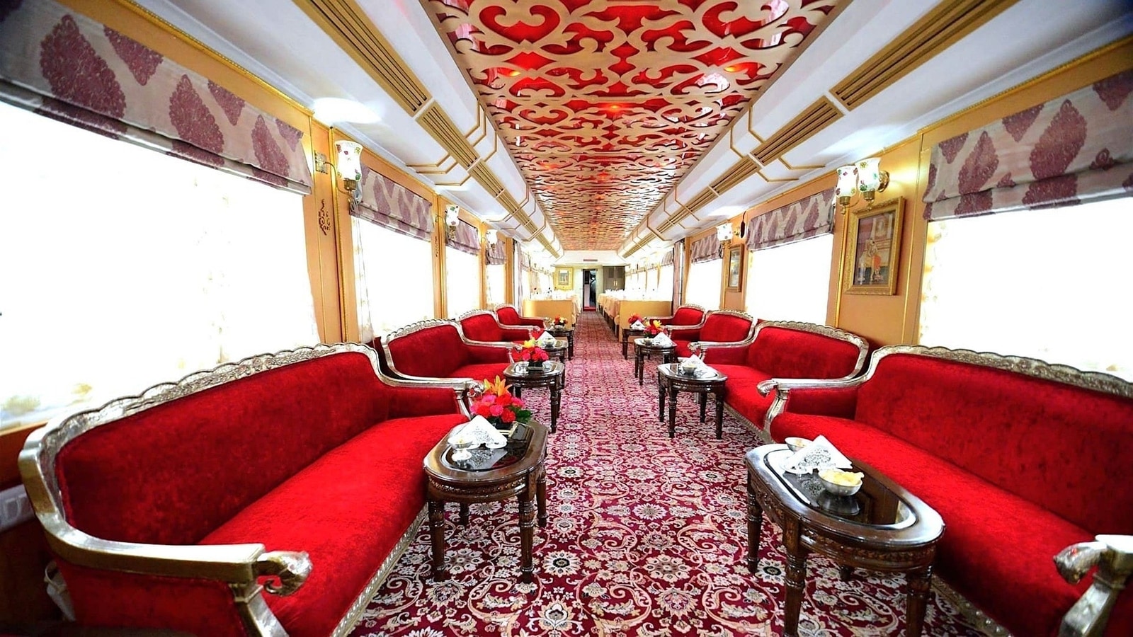 luxury train journeys across india