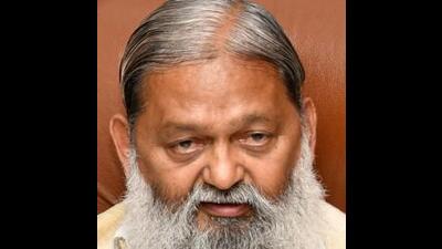 “Though every citizen is equal for a government regardless of their religion, race, region, etc. and the Uniform Civil Code is being considered at some places. In Haryana, we are analysing the law and considering it to be implemented soon,” Haryana home minister Anil Vij said. (HT File Photo)