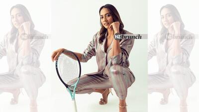 Born and brought up in New Delhi, Karman Kaur Thandi and her brother Simranjit were both active kids, and their parents sent them for tennis lessons pretty early on just so the two kids could keep busy, and stay active; Styling by Tanya Aggarwal; Art direction by Amit Malik; Make-up & hair by Pallavi Kapoor; Blazer and pants by Yävi; Ring by Tribe by Amrapali;Shoes by Dune London (Shivamm Paathak) Born and brought up in New Delhi, Karman Kaur Thandi and her brother Simranjit were both active kids, and their parents sent them for tennis lessons pretty early on just so the two kids could keep busy, and stay active; Styling by Tanya Aggarwal; Art direction by Amit Malik; Make-up & hair by Pallavi Kapoor; Blazer and pants by Yävi; Ring by Tribe by Amrapali;Shoes by Dune London (Shivamm Paathak)
