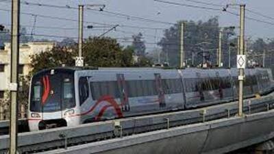 As part of the Phase IV expansion of the Delhi Metro, DMRC is constructing 65.2km of new lines across three different corridors in the national capital. (HT Photo) As part of the Phase IV expansion of the Delhi Metro, DMRC is constructing 65.2km of new lines across three different corridors in the national capital. (HT Photo)