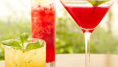 3. Basil Juice and a Fruit Mix - This is a healthful, fully vegan mixed fruit juice with hints of basil and lemongrass. You'll stay hydrated and rejuvenated with this beverage thanks to its high water content. Orange juice, cinnamon, salt, watermelon pulp, basil, pomegranate seeds and lemongrass should all be blended together. Pour the liquid into a large glass without removing the pulp. Serve cold, with ice cubes added. (Chef Megha Jhunjhunwala) 3. Basil Juice and a Fruit Mix - This is a healthful, fully vegan mixed fruit juice with hints of basil and lemongrass. You'll stay hydrated and rejuvenated with this beverage thanks to its high water content. Orange juice, cinnamon, salt, watermelon pulp, basil, pomegranate seeds and lemongrass should all be blended together. Pour the liquid into a large glass without removing the pulp. Serve cold, with ice cubes added. (Chef Megha Jhunjhunwala)