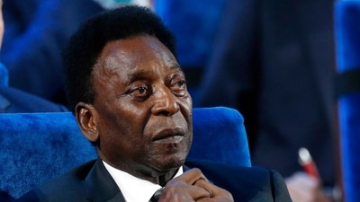 Brazilian football legend Pele (AP) Brazilian football legend Pele (AP)