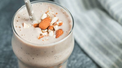1. Shake with Dates and Almonds - This milkshake with dates and almonds is ideal for breakfast since it gives you immediate energy and keeps you satisfied for a longer period of time. High in fibre, magnesium and potassium, this drink is healthful and wholesome. Almond milk and half a cup of dates should be blended until creamy and smooth. This beverage should be poured into a tall glass, garnished with finely chopped dried fruits and served cold. (Chef Megha Jhunjhunwala) 1. Shake with Dates and Almonds - This milkshake with dates and almonds is ideal for breakfast since it gives you immediate energy and keeps you satisfied for a longer period of time. High in fibre, magnesium and potassium, this drink is healthful and wholesome. Almond milk and half a cup of dates should be blended until creamy and smooth. This beverage should be poured into a tall glass, garnished with finely chopped dried fruits and served cold. (Chef Megha Jhunjhunwala)