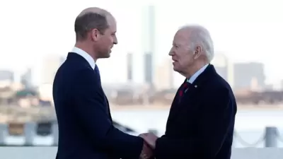 Prince William meets US President Biden at Boston's waterfront