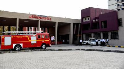 Navi Mumbai, India - March 1, 2019:The Kopar Khairane fire brigade which was inaugurated last month, is still not operational due to lack of fire engines and staffers at Koperkhairne in Navi Mumbai, India, on Friday, March 1, 2019. (Photo by Bachchan Kumar/ Hindustan Times) (Hindustan Times) Navi Mumbai, India - March 1, 2019:The Kopar Khairane fire brigade which was inaugurated last month, is still not operational due to lack of fire engines and staffers at Koperkhairne in Navi Mumbai, India, on Friday, March 1, 2019. (Photo by Bachchan Kumar/ Hindustan Times) (Hindustan Times)